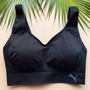 PUMA Black Sports Bra – Size L - Activewear | Gym | Yoga